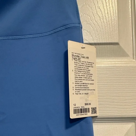 Lululemon Wunder Train High-Rise Tight 25" NWT Size 12 - Picture 6 of 6